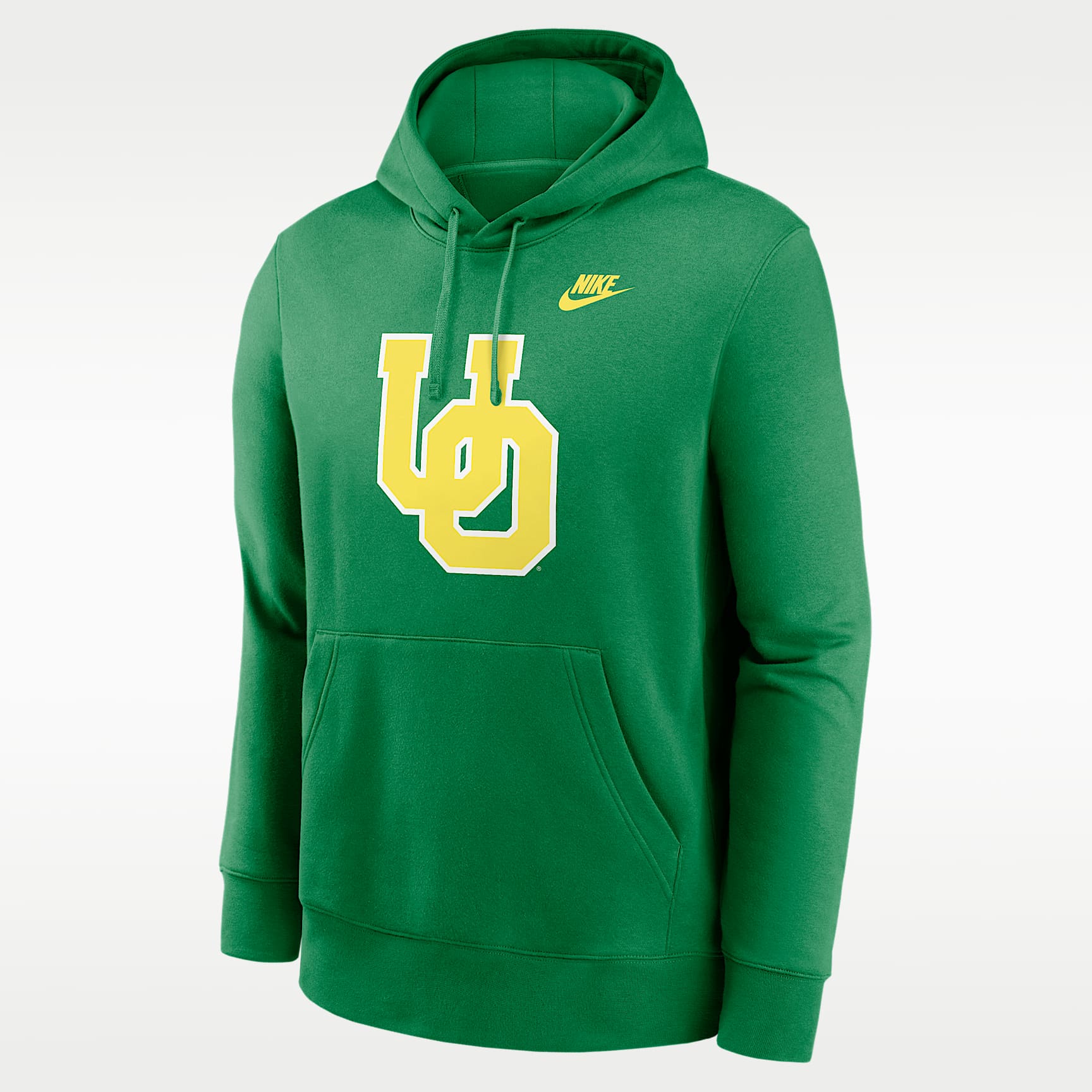 Oregon Legacy Club Primary Logo Men's Nike College Pullover Hoodie